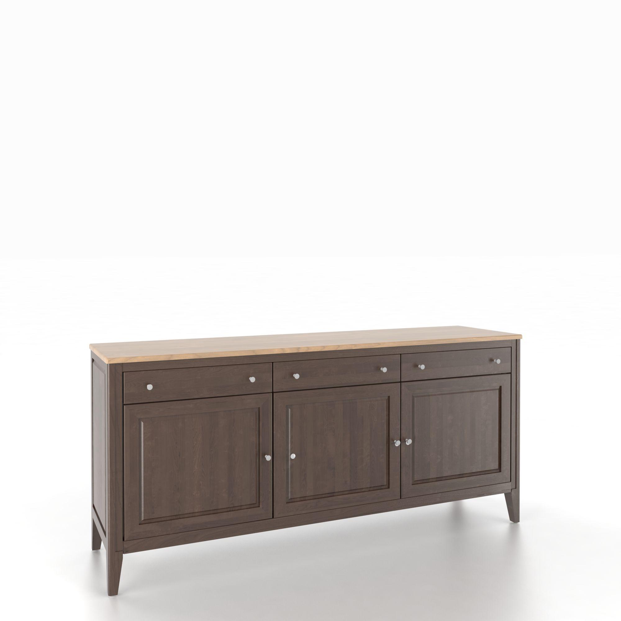 Canadel Custom Dining BUF072000229MMM Customizable 72 Inch Buffet